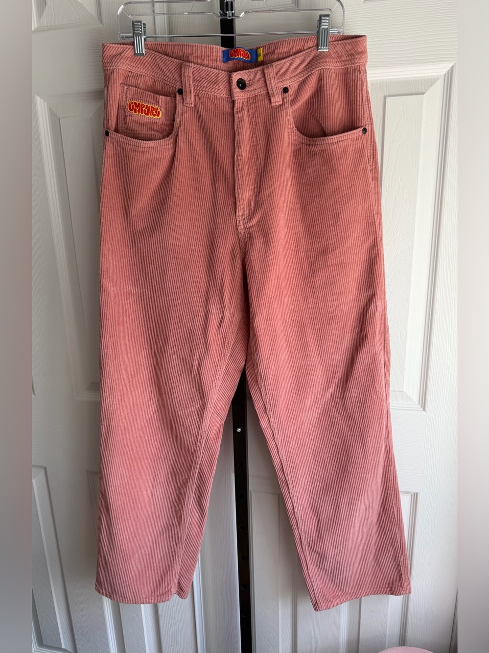 Empyre Pink Corduroy Men’s Pants Relax 
Mauve Baggy Size: 32